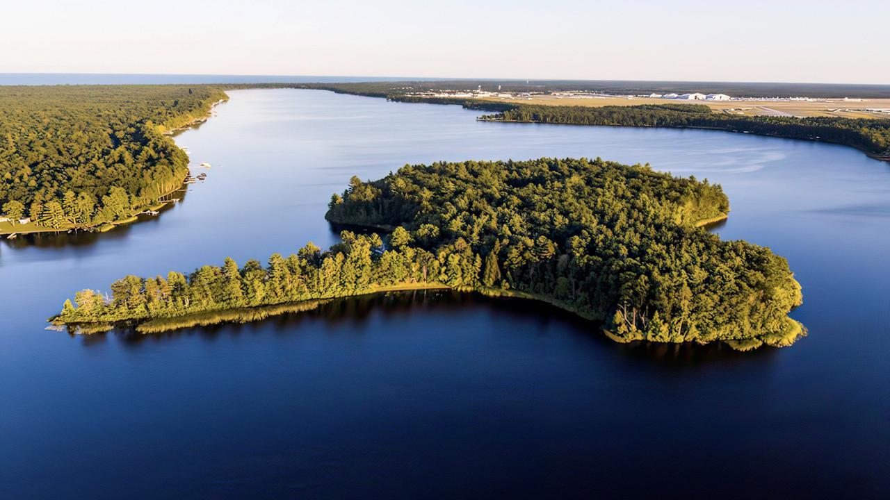 Loud Island – Private island in Michigan, United States